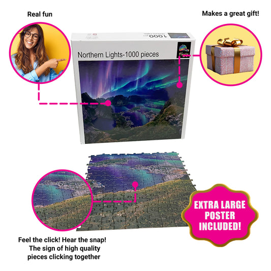 Playjig's Northern Lights Puzzle
